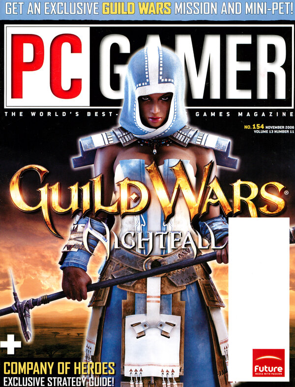 PC Gamer 2006 11 cover